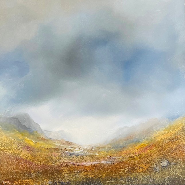 'River Hamra, Isle of Skye' by artist Peter Dworok